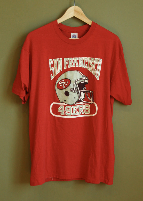 Vintage 1980s San Francisco 49ers Red Tee