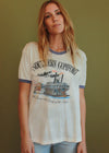 Vintage 1980s Paper Thin Southern Comfort Ringer