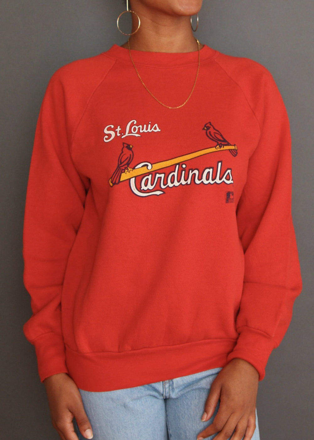 Vintage St. Louis Cardinals Sweatshirt L 