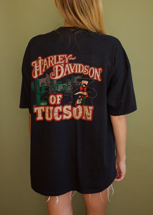 Vintage 1988 V-Twin Harley Tucson Tee