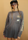 Vintage 2000 The Lost Resort Bike Week Long Sleeve Pocket Tee