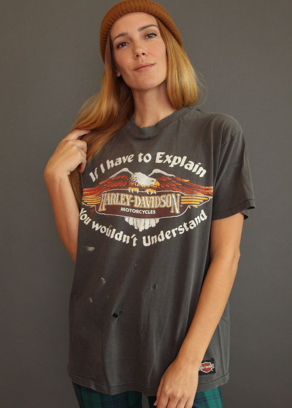Vintage 1983 Harley You Wouldn't Understand Tee