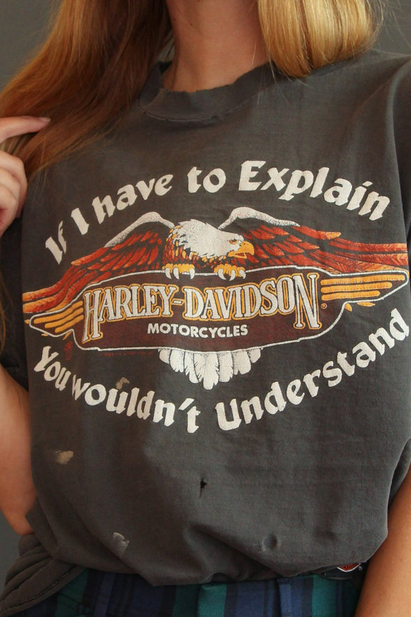 Vintage 1983 Harley You Wouldn't Understand Tee